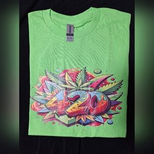 Tee Shirt lime green